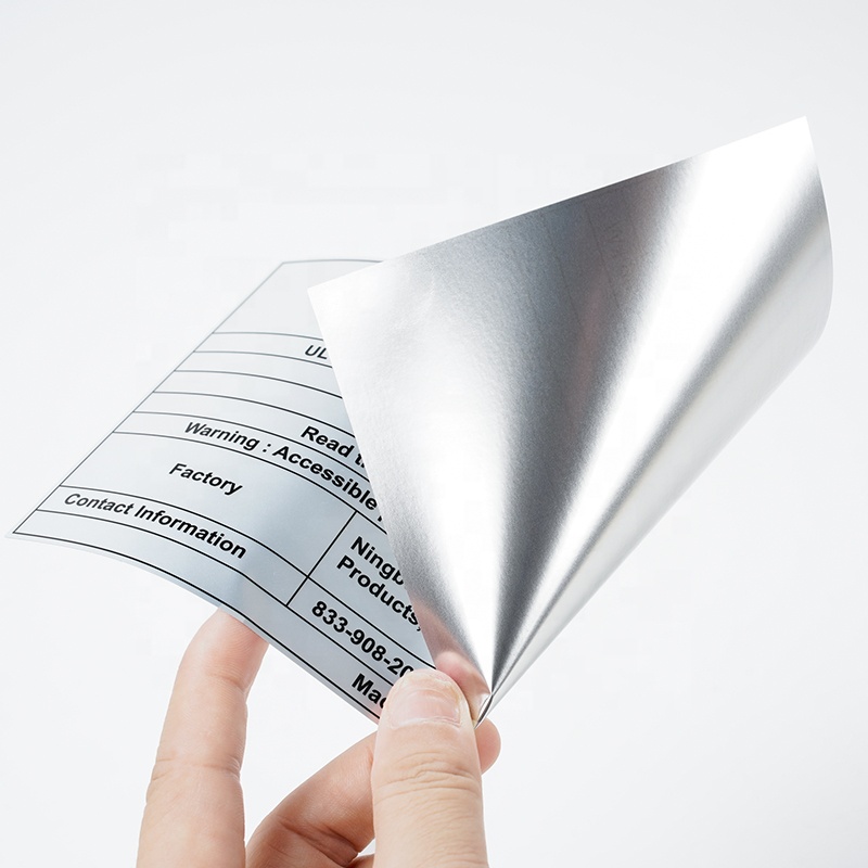Silver Sticker
