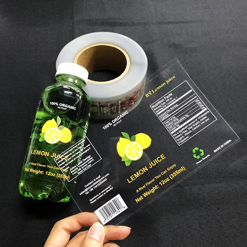 Custom Clear Labels