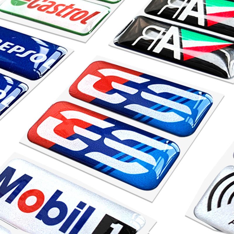 Epoxy Dome Stickers