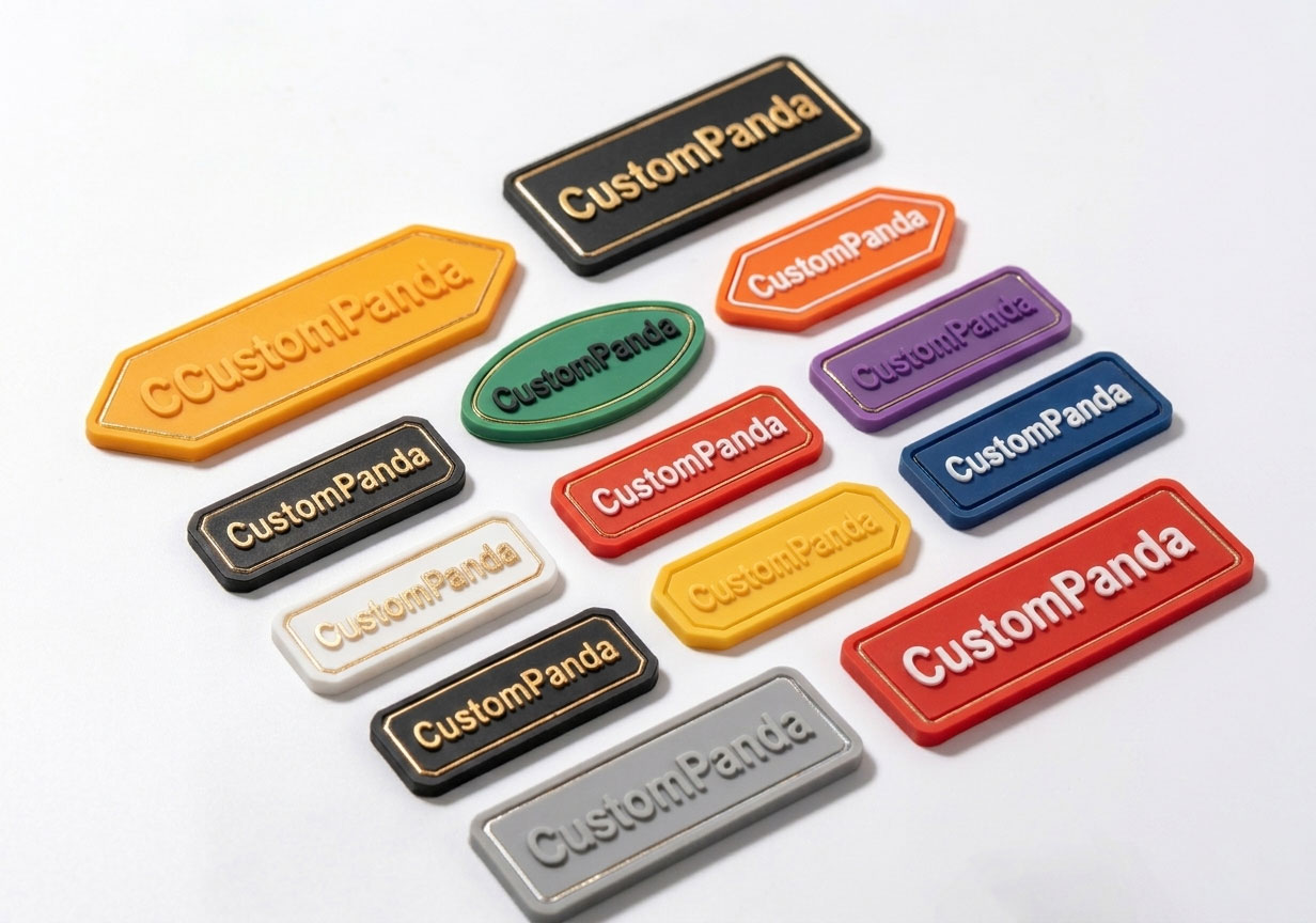 Custom PVC Labels – Soft Rubber & Silicone Labels