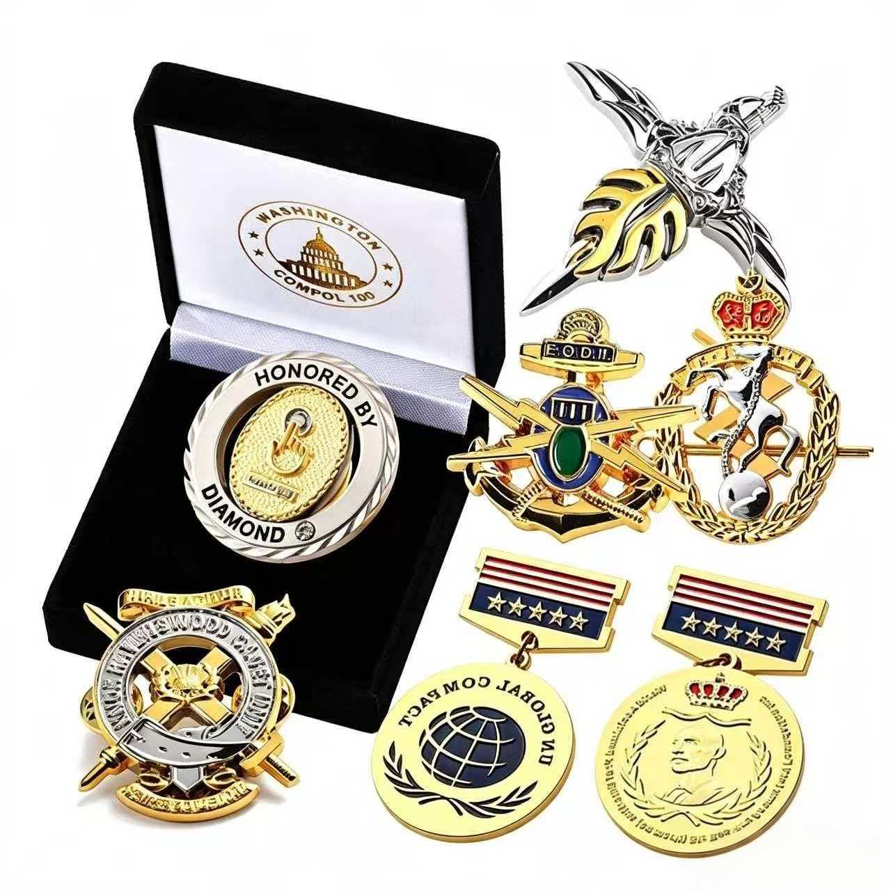 3D Cast Corporate Awards Pins
