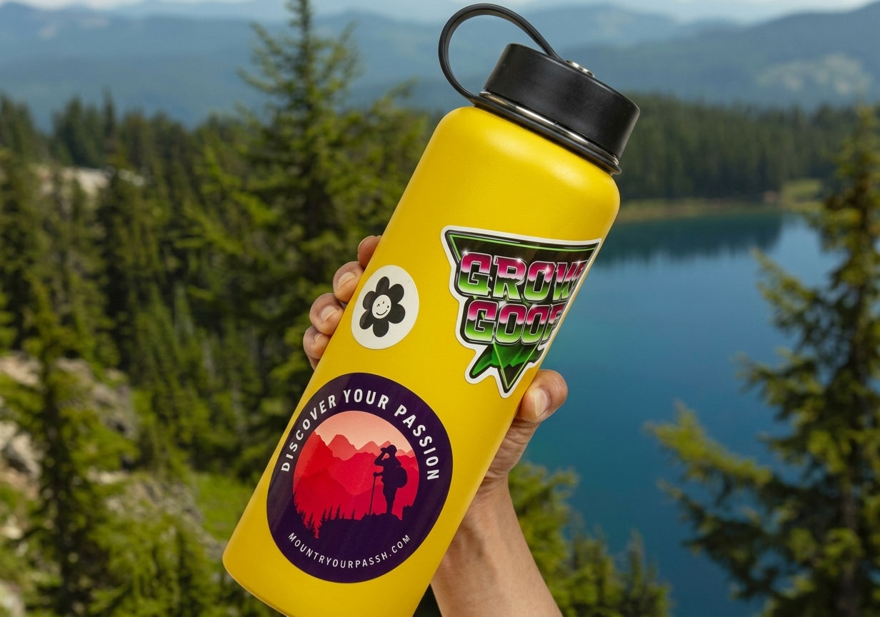 Long Lasting Custom Waterproof Labels