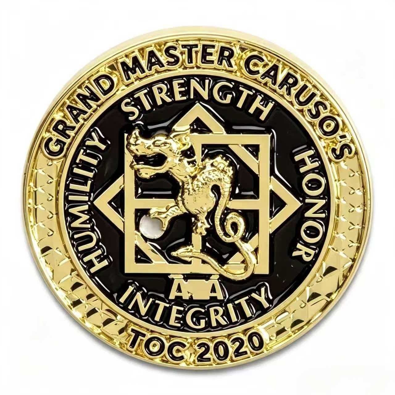 Custom Die-Struck Round Pins