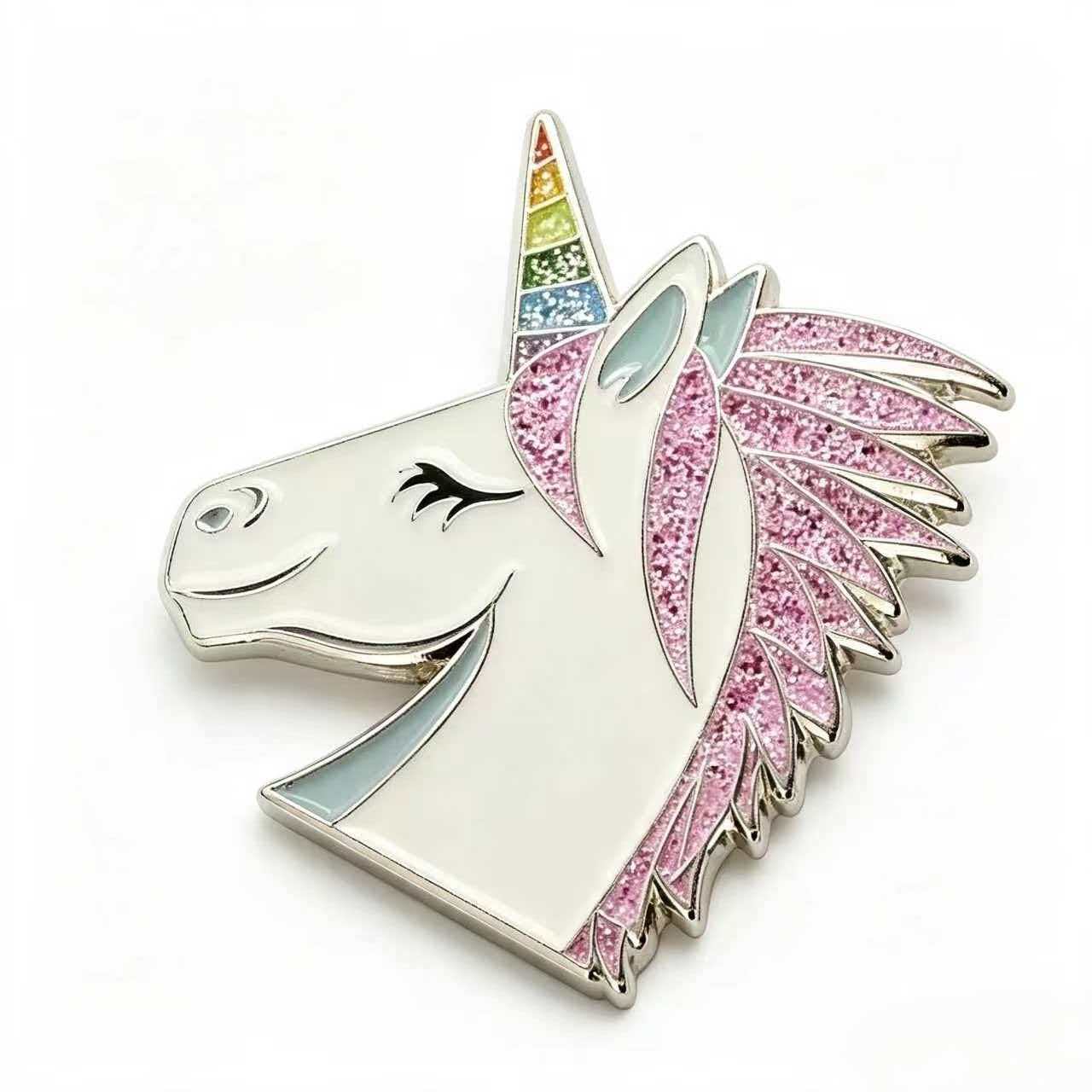 Custom Glitter Trading Pins