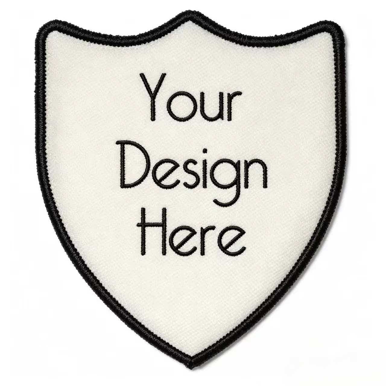 Custom Iron On Shape Patches