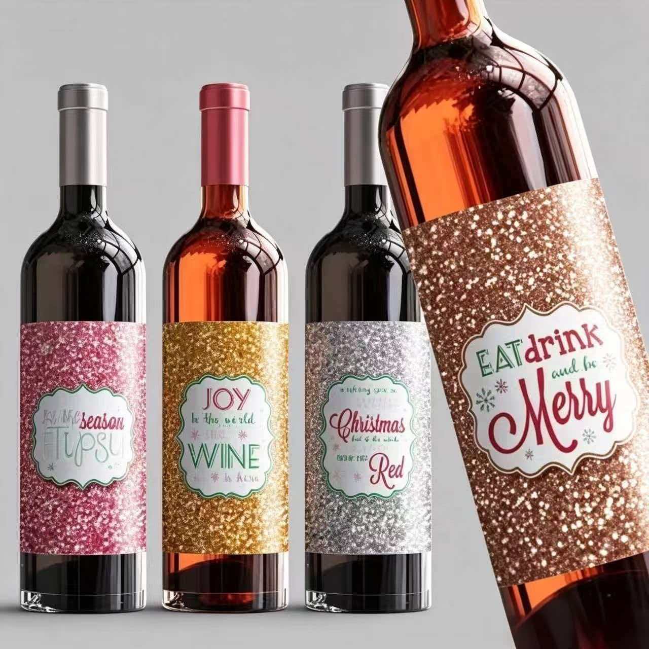 Holiday Limited Edition Wine Labels