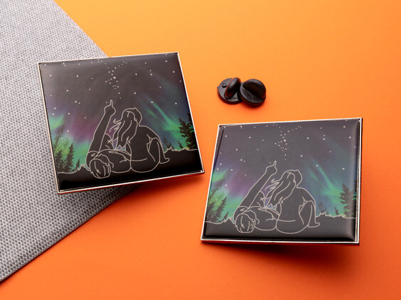 Custom Offset Printed Pins – All About Pins