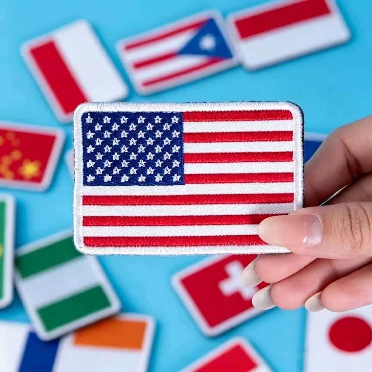 Custom Military Flag Patches