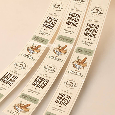 Custom Food Packaging Roll Labels