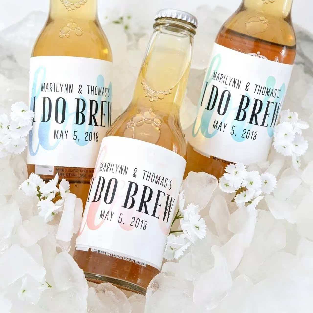 Custom Wedding and Event Beverage Labels