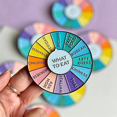 Custom Interactive Enamel Pins