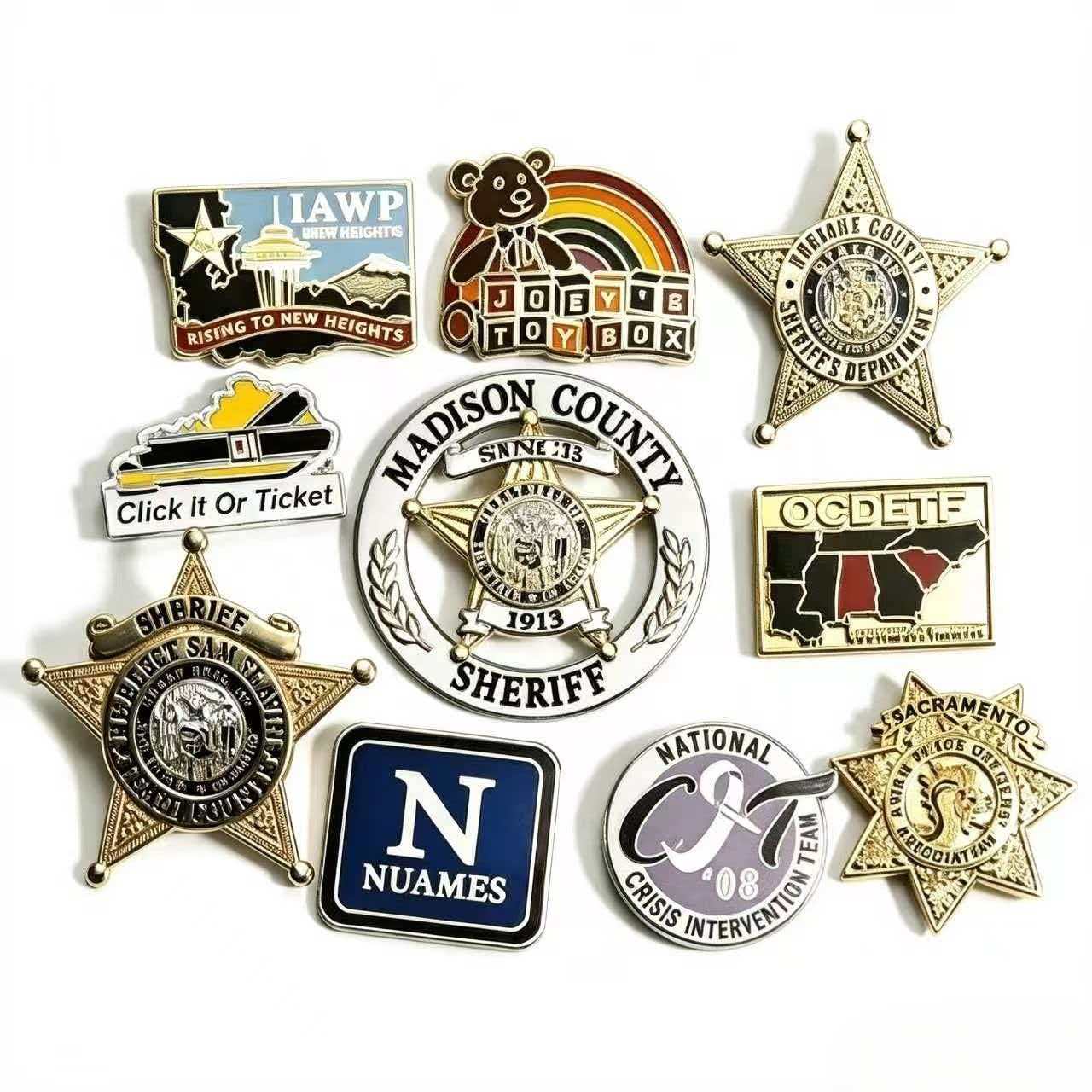 Custom Shape Trading Pins