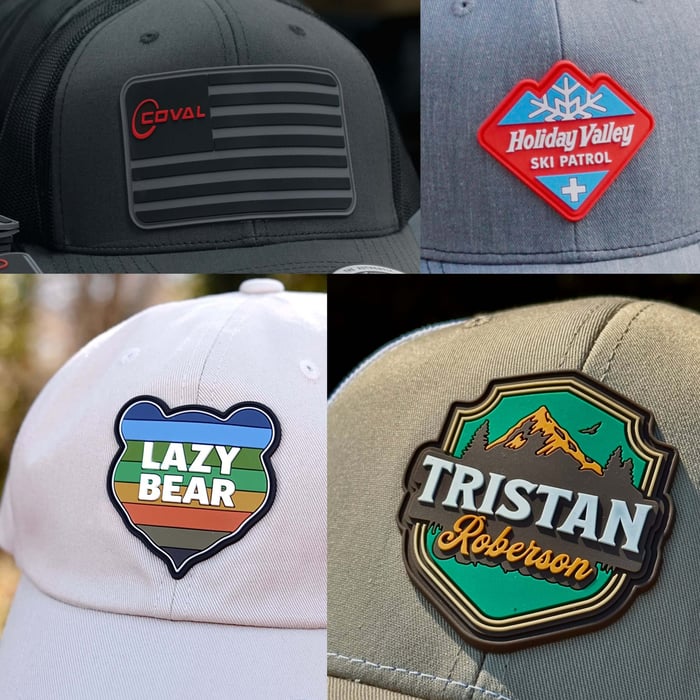 Custom Patch Hats: Woven, Embroidered, and PVC - Key Differences