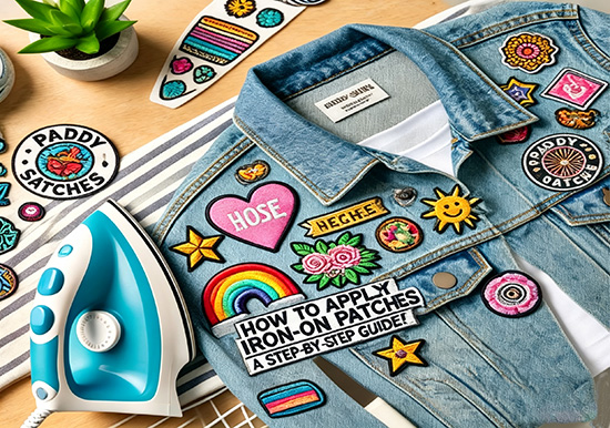 How to Use Iron On Patches for Easy DIY Branding?