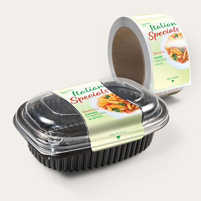 Custom Food Packaging Roll Labels