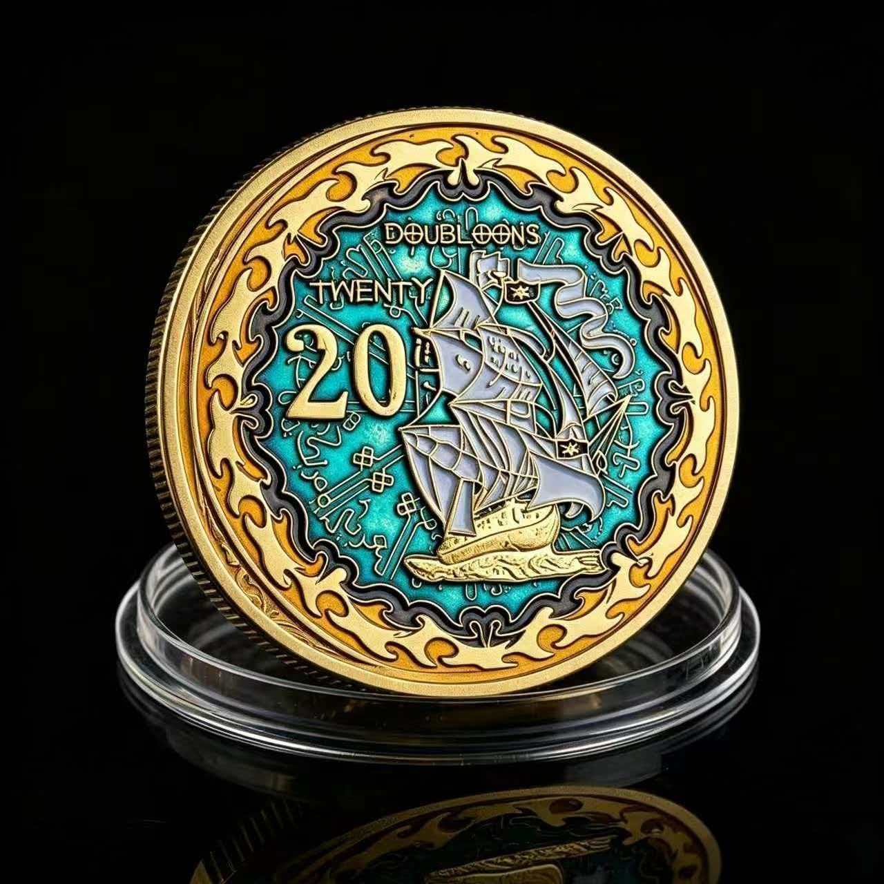 Custom Hard Enamel Coin Pins