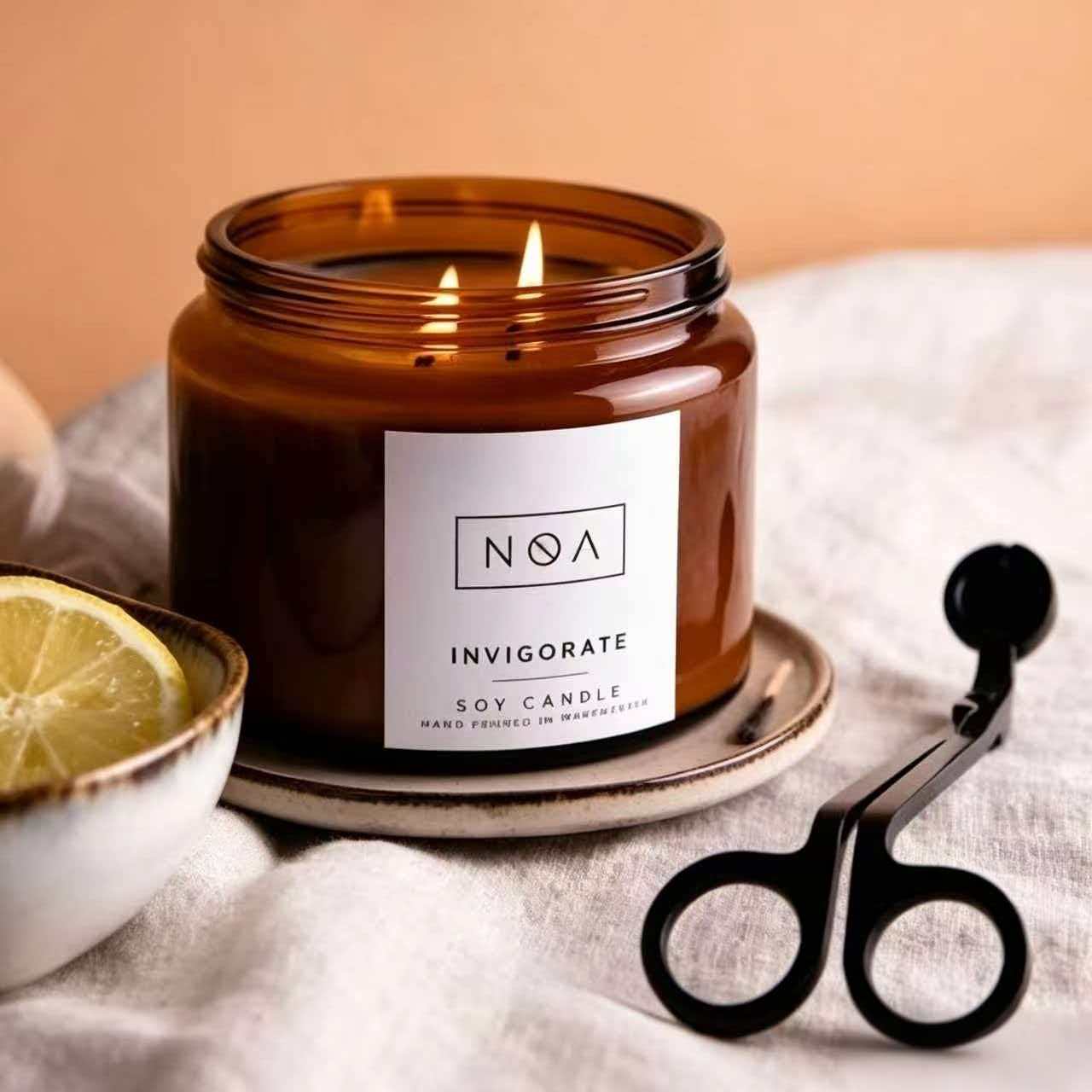Candle Jar Labels