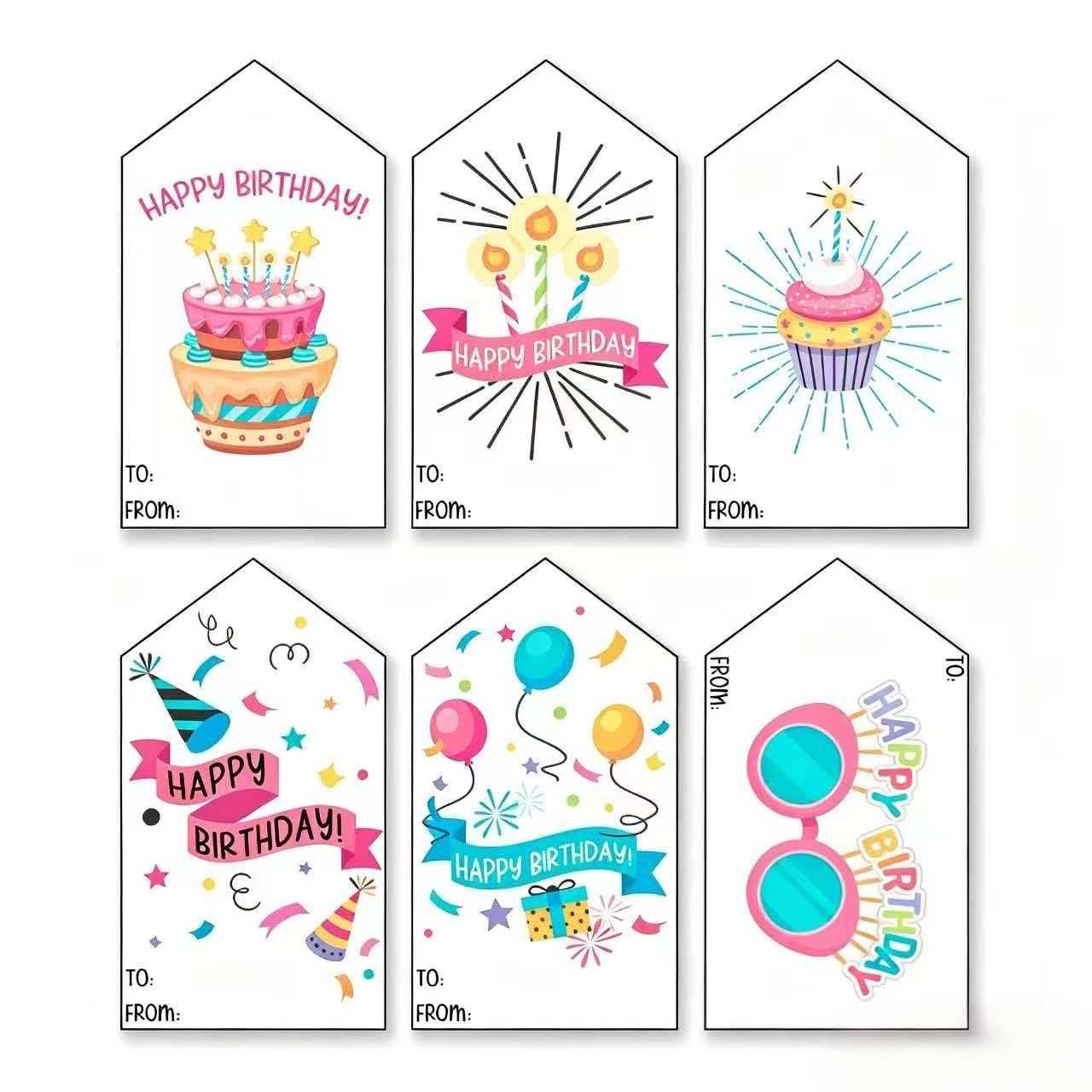 Birthday Gift Labels