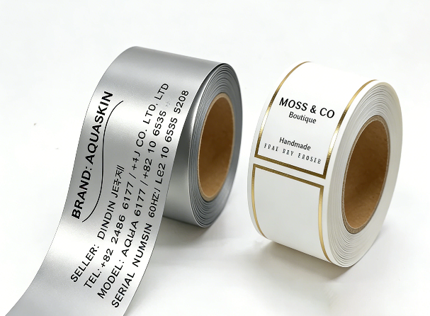 Matte Silver Label&Matte Labels