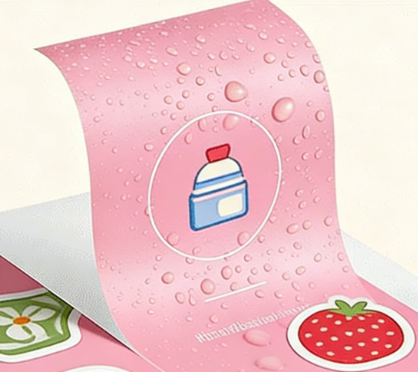 waterproof matte labels