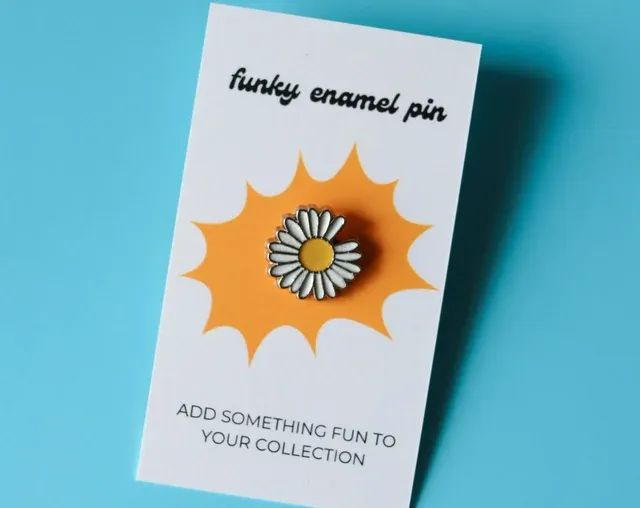 Enamel Pins Packaging with Standard Graphic Backing Cards