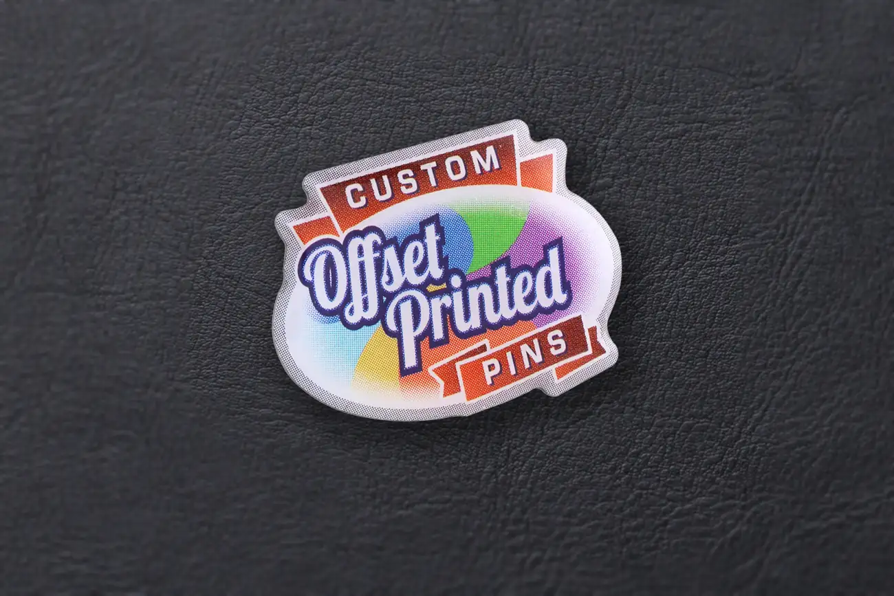 Offset Printed Pins
