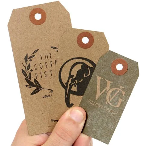 Custom kraft labels