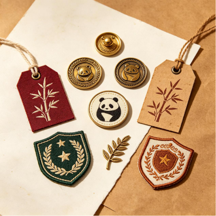 Custom patches and pins