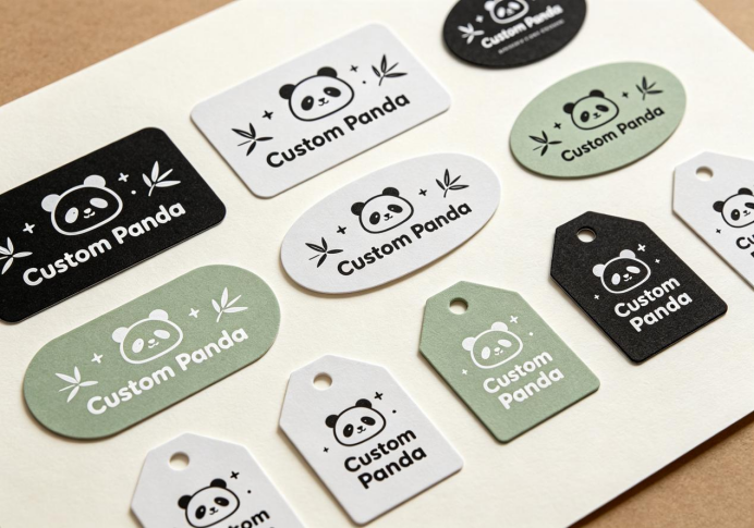 custom labels from Custom Panda