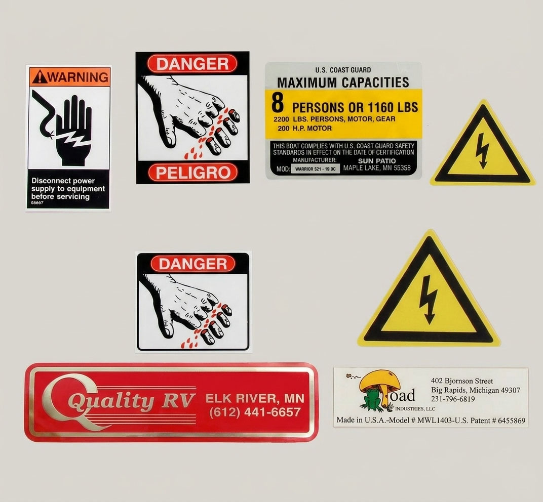 Custom Polyester Labels
