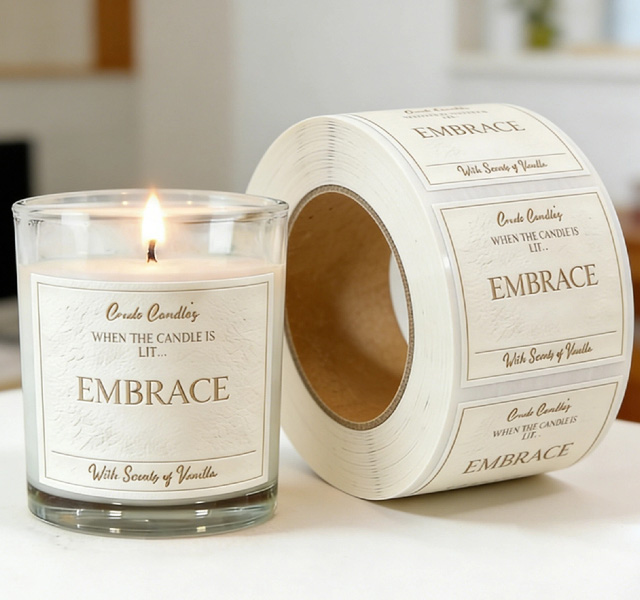 Custom Candle Tin Labels