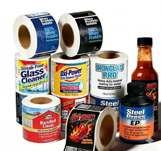 Custom Oil Labels