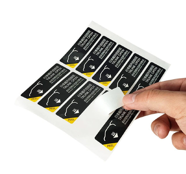 Custom Removable Labels