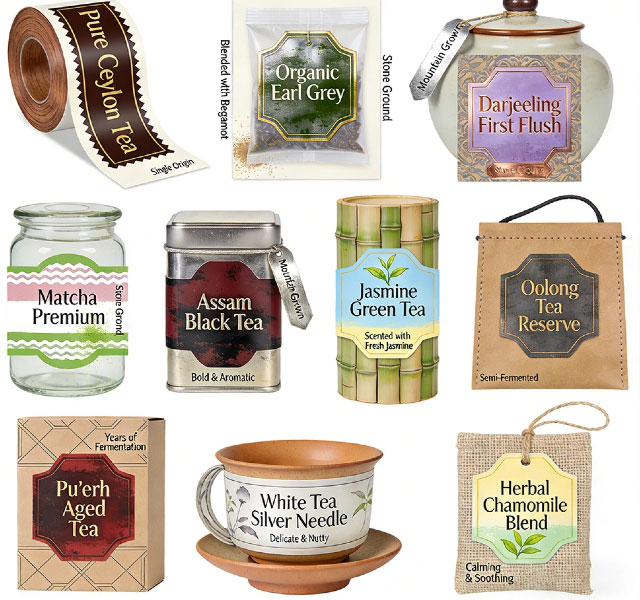 Custom Tea Labels