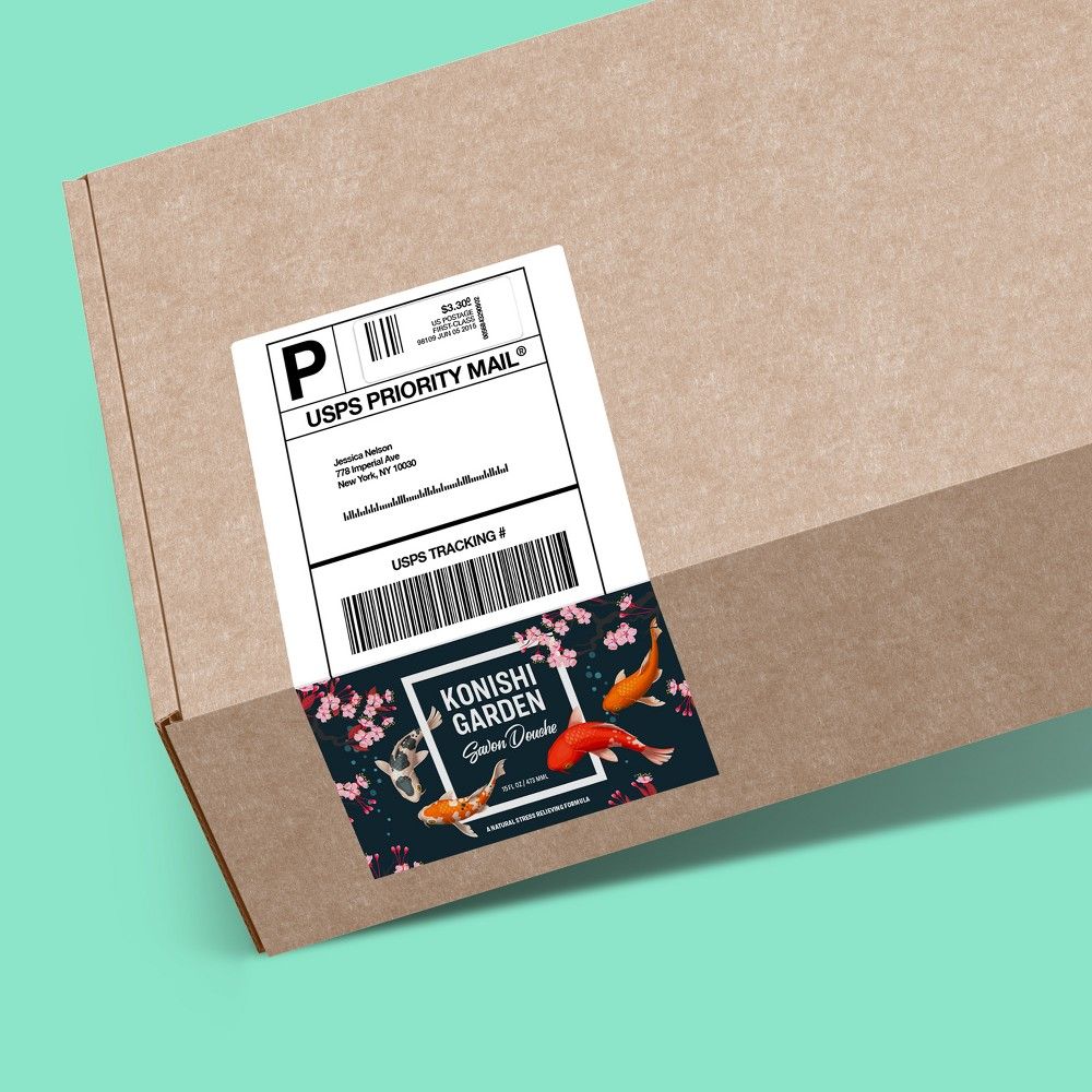 Matte Paper Labels