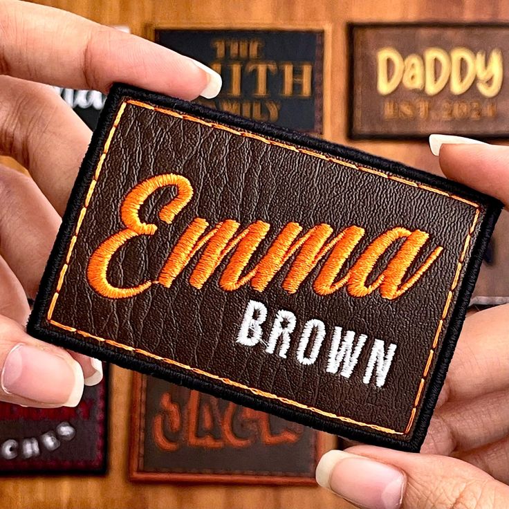 leather patches on bellhop uniforms