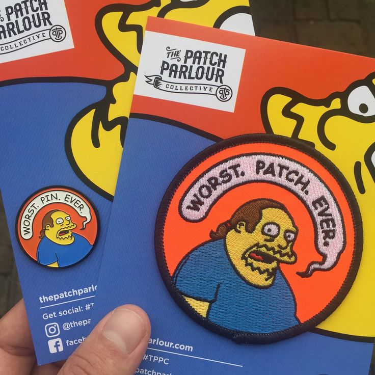 Limited-edition patches for attendees