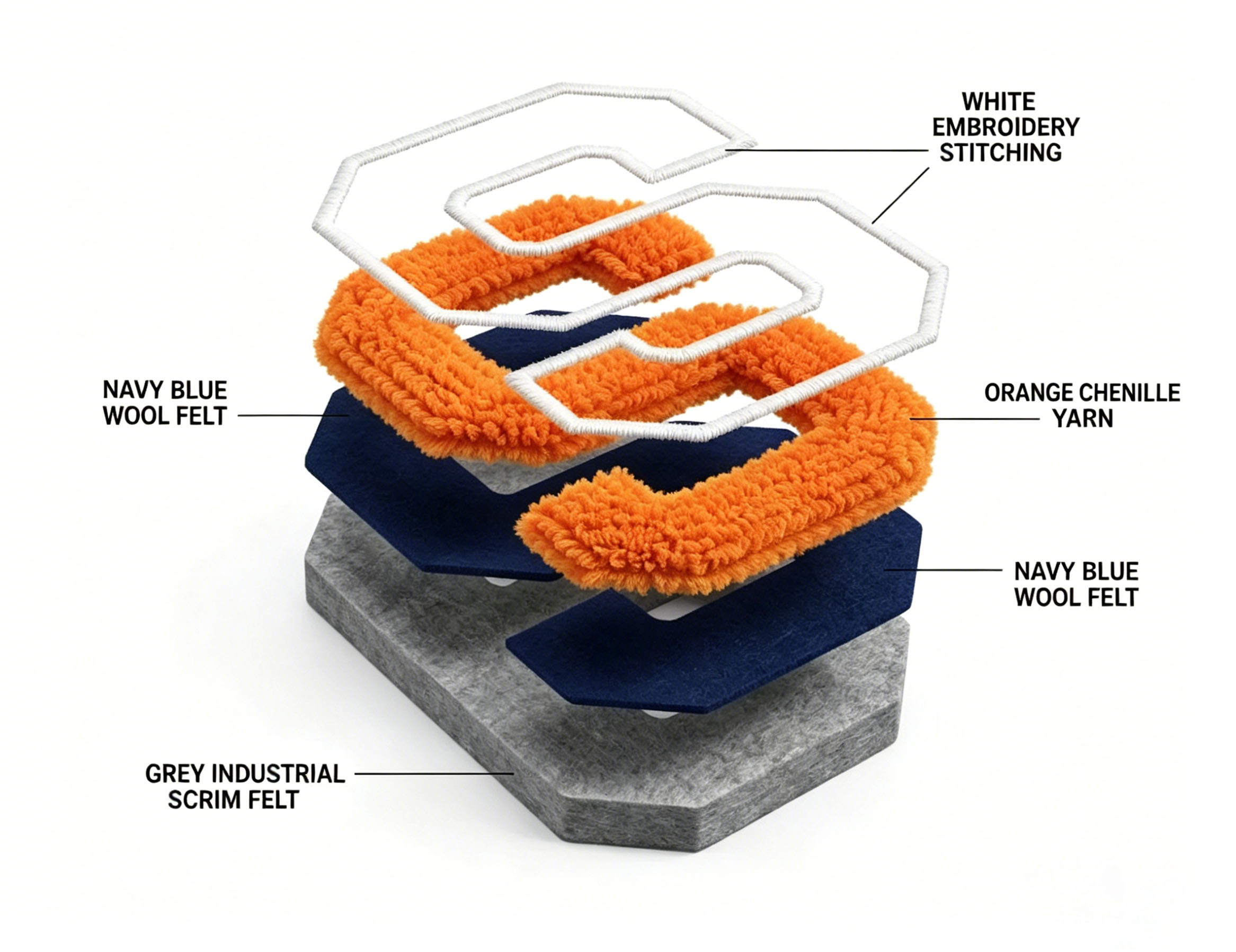 How Are Custom Chenille Patches Made