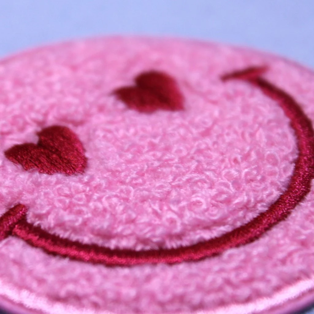 Chenille Patches with Fine Embroidery Details