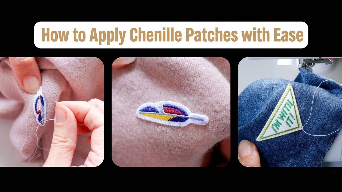 How to Apply Chenille Patches with Ease
