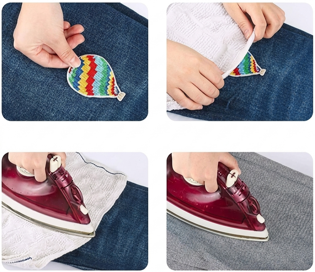 How Iron On Patches Work