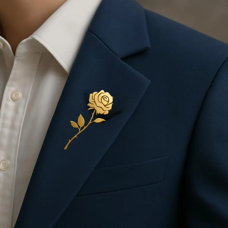 Floral Lapel Pins