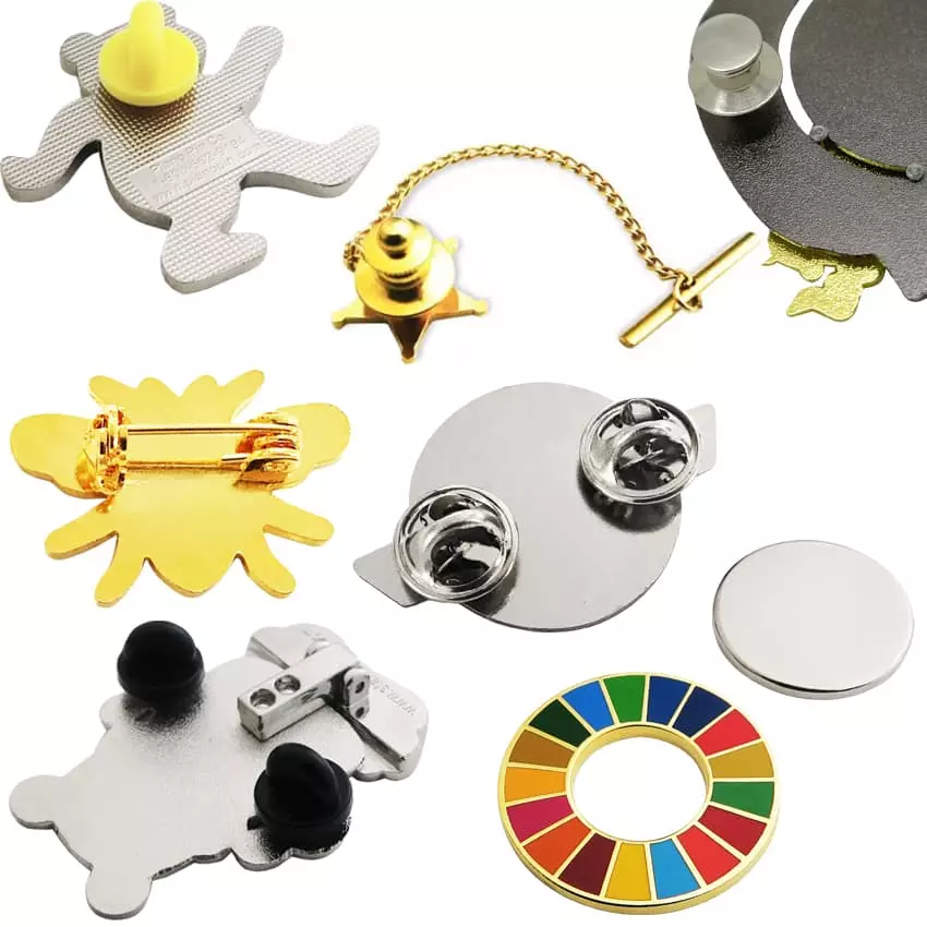 Different Types of Pin Backing
